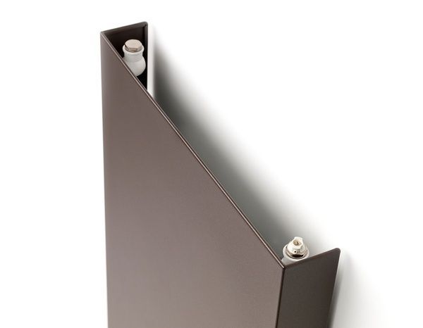 Дизайнерский вертикальный радиатор Stelrad Vertex Tango 1800х500 22 тип графит Stelrad Vertex Tango 1800х500 22 тип графіт фото