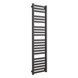 Дизайнерский полотенцесушитель Gorgiel Ebro 1225x535 черный