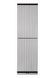 Радиатор дизайнерский Metrum 1 1800x465 Betatherm нижнее подключение черный