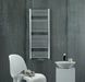 Дизайнерский полотенцесушитель Zehnder Aura 775х450 Хром